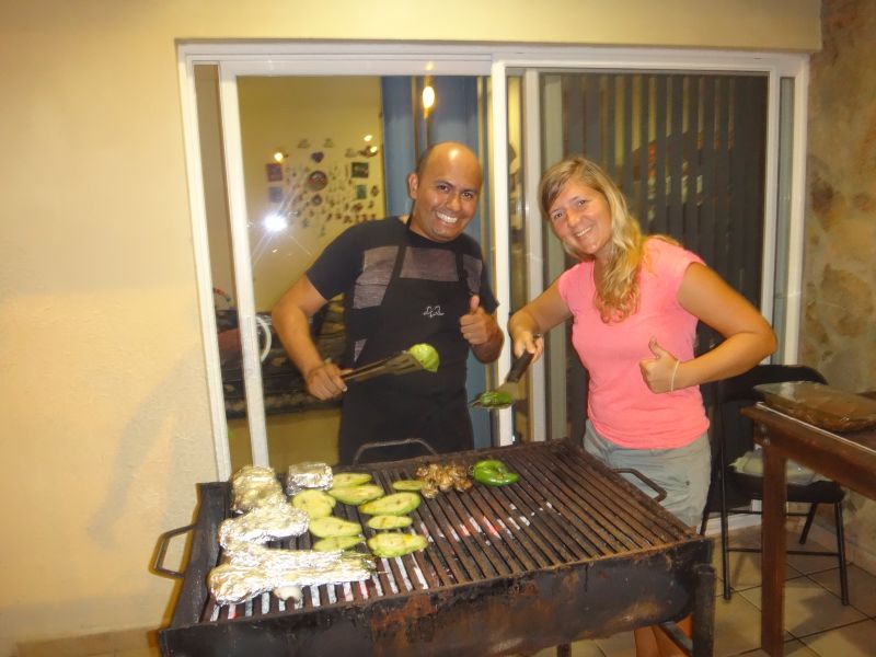  Der Grillmeister Joan und ich 